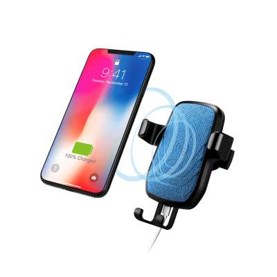 10W fast Infrared Automatic Induction Wireless Car Charger Phone Holder Qi Wireless Charger