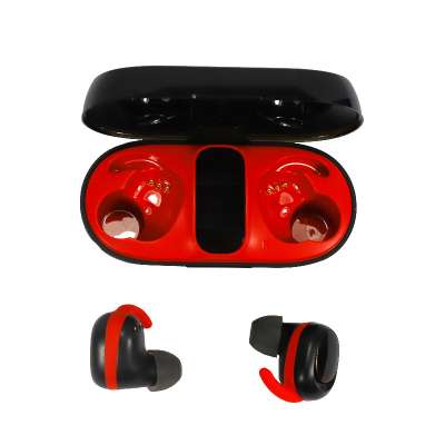 2020 Free Sample BT 5.0 Portable TWS Earbuds In-Ear Bass Headsets Wireless Sport Handsfree Earphone & Headphone